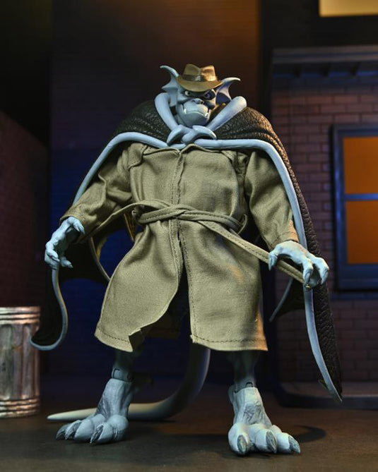 NECA - Disney's Gargoyles - Ultimates Detective Broadway "Silver Falcon" (With Closed Wings)