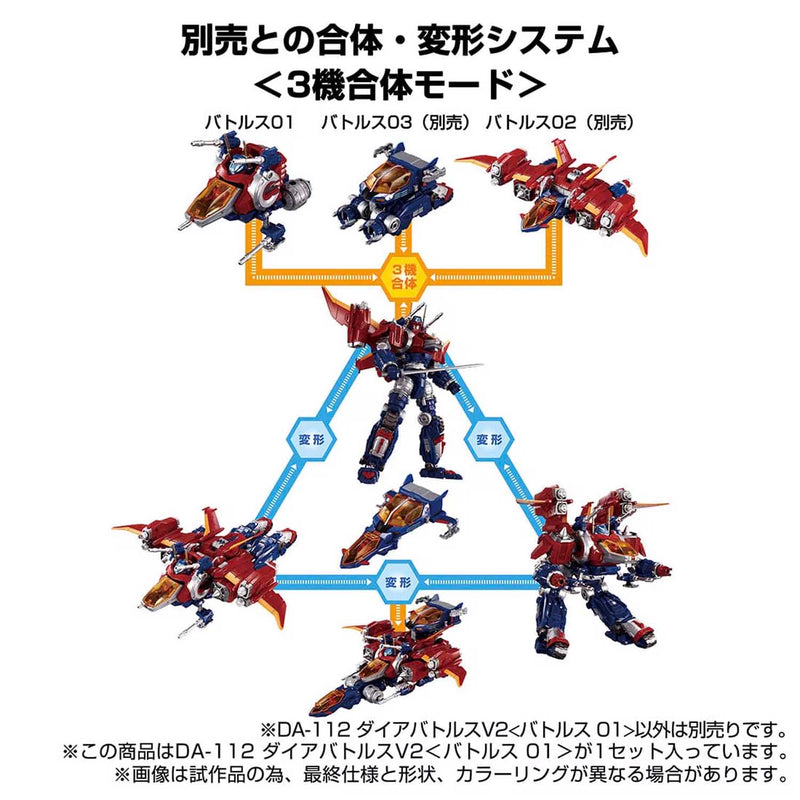 Load image into Gallery viewer, Diaclone Reboot - DA-112 Dia-Battles V2 Battles 01
