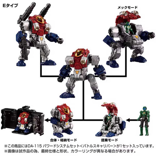 Diaclone Reboot - DA-115 Powered Systems Set (Battles Caliber)