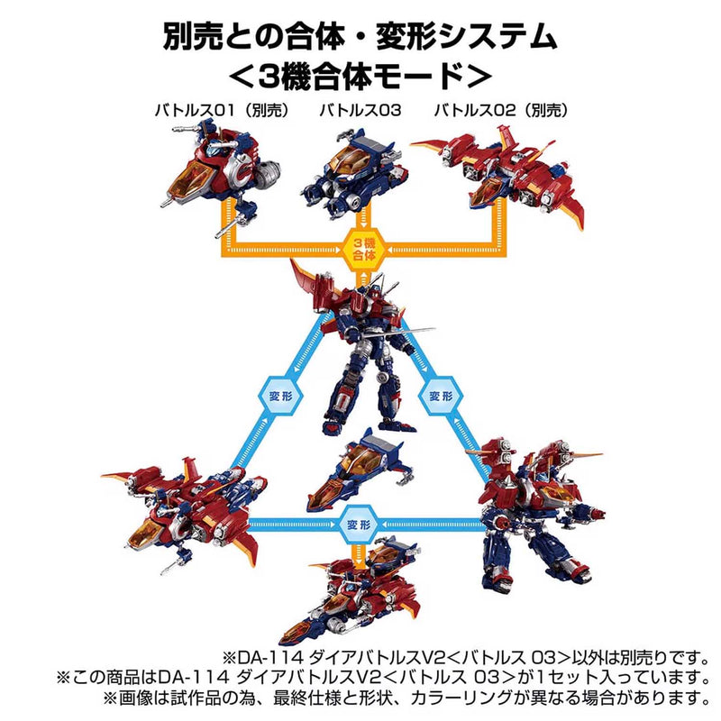 Load image into Gallery viewer, Diaclone Reboot - DA-114 Dia-Battles V2 Battles 03
