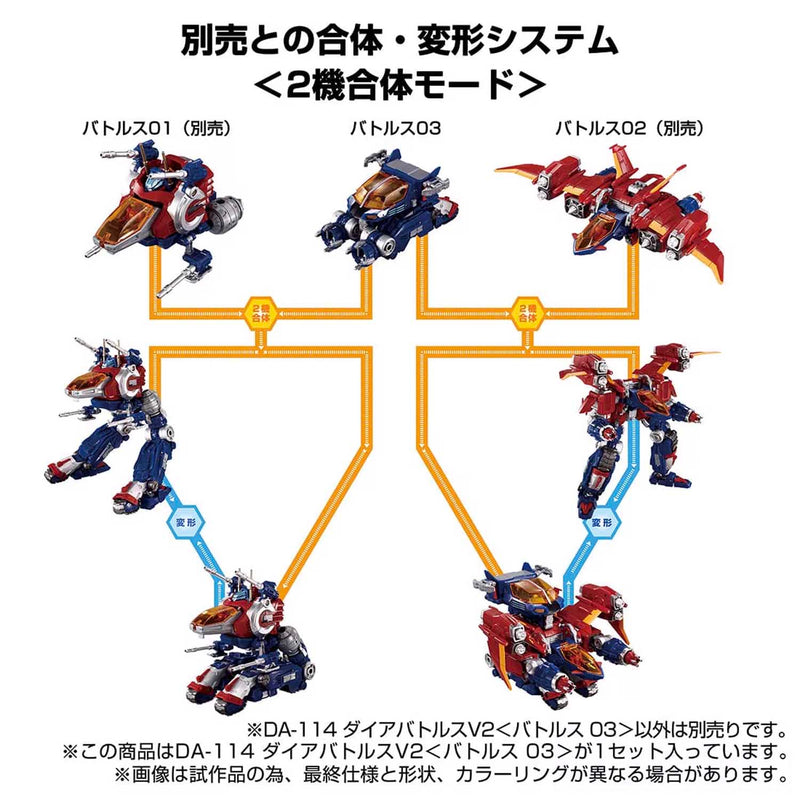 Load image into Gallery viewer, Diaclone Reboot - DA-114 Dia-Battles V2 Battles 03
