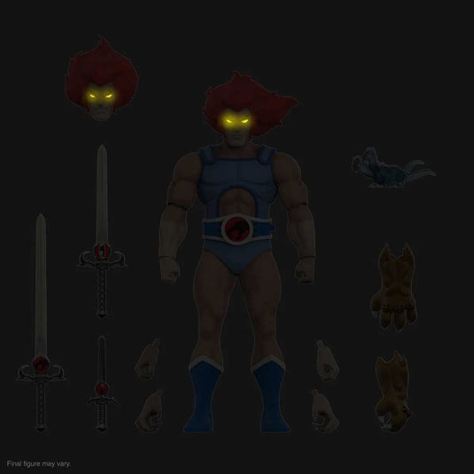 Super 7 - Thundercats Ultimates - Lion-O (LED Eyes Version)