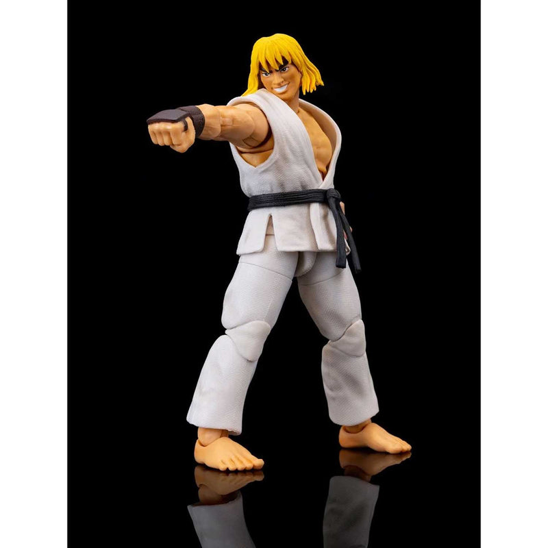 Load image into Gallery viewer, Jada Toys - Ultra Street Fighter II The Final Challengers - Ken (Player 2 Version) 1/12 Scale (Exclusive)
