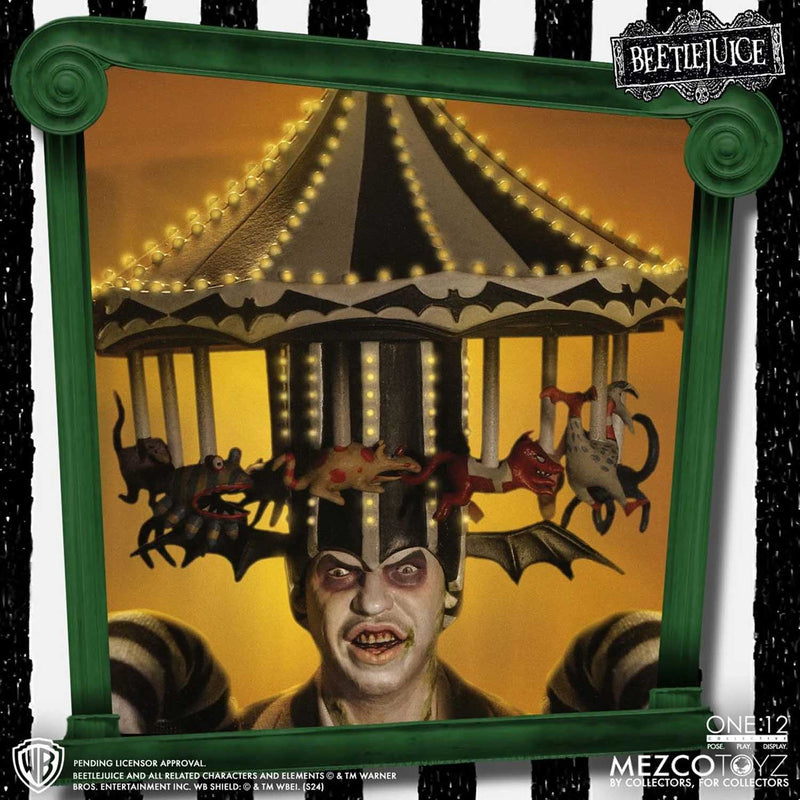 Load image into Gallery viewer, Mezco Toyz - One 12 Beetlejuice - Beetlejuice (Deluxe Edition)
