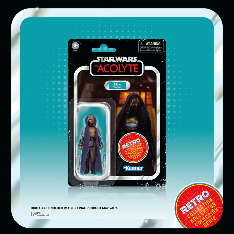 Load image into Gallery viewer, Hasbro - Star Wars: The Retro Collection - Star Wars The Acolyte 3 3/4-Inch Action Figure Multipack
