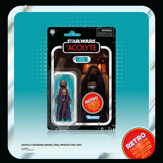 Hasbro - Star Wars: The Retro Collection - Star Wars The Acolyte 3 3/4-Inch Action Figure Multipack