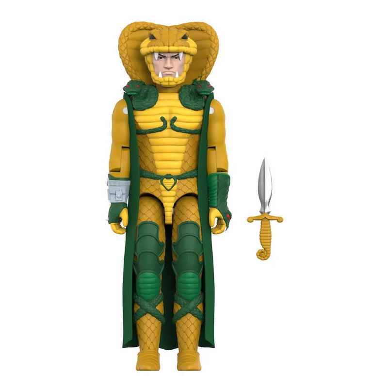 Load image into Gallery viewer, Super 7 - Reaction+ (O-Ring Figure) G.I. Joe - Serpentor (Cartoon Version)
