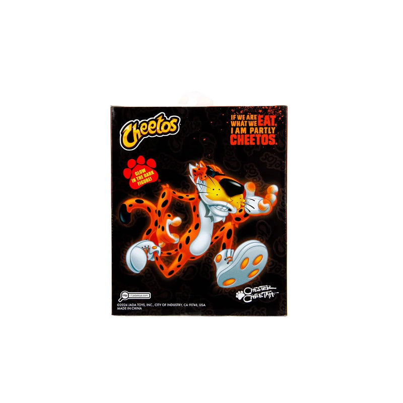 Load image into Gallery viewer, Jada Toys - Cheetos - Chester Cheetah (Flamin&#39; Hot Glow-in-theDark) 1/12 Scale
