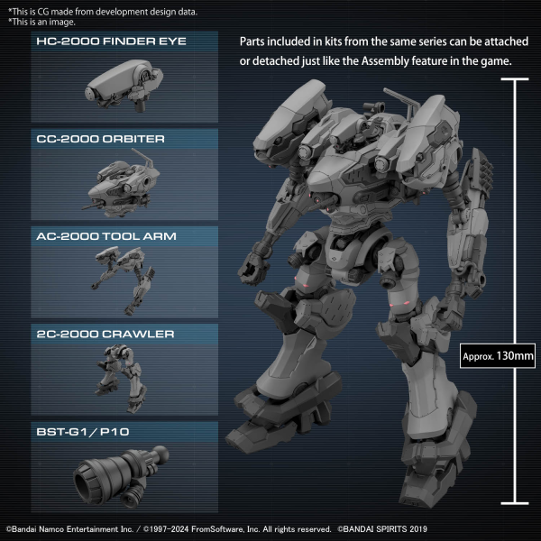 Load image into Gallery viewer, 30 Minutes Missions - Armored Core VI Fires of Rubicon - RaD CC-2000 Orbiter
