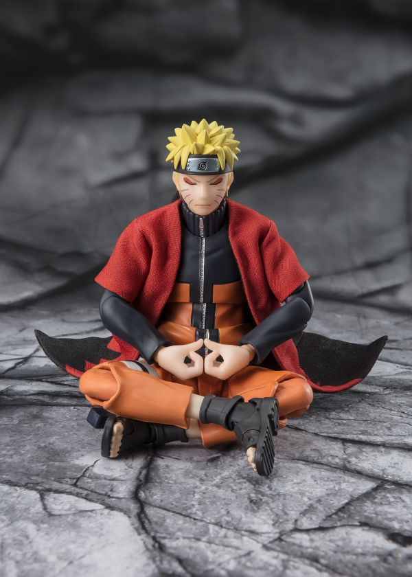 Load image into Gallery viewer, Bandai - S.H.Figuarts - Naruto Shippuden - Naruto Uzumaki (Savior Of Konoha) (Sage Mode) (Exclusive)
