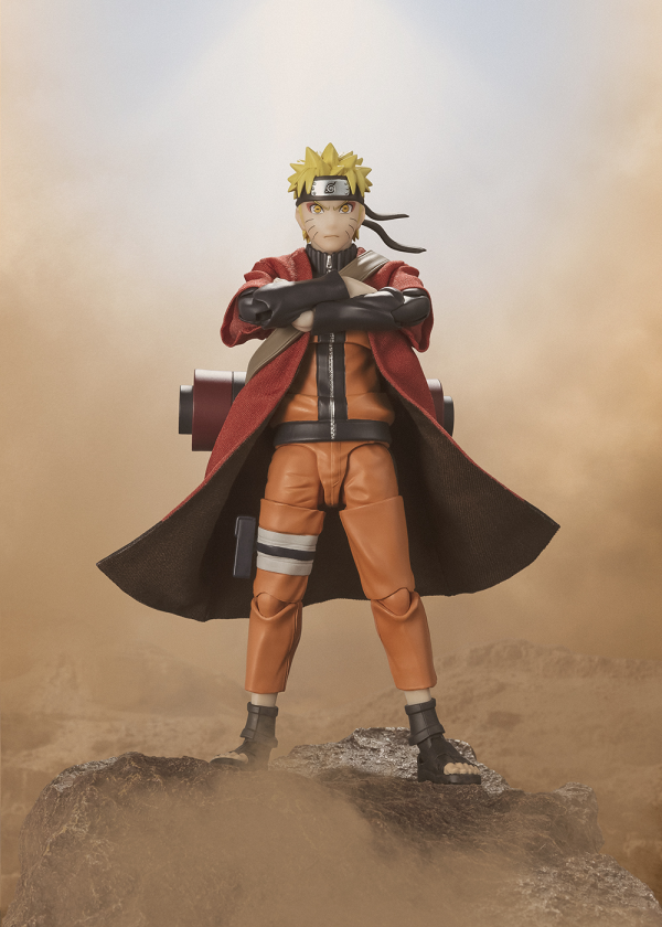 Load image into Gallery viewer, Bandai - S.H.Figuarts - Naruto Shippuden - Naruto Uzumaki (Savior Of Konoha) (Sage Mode) (Exclusive)
