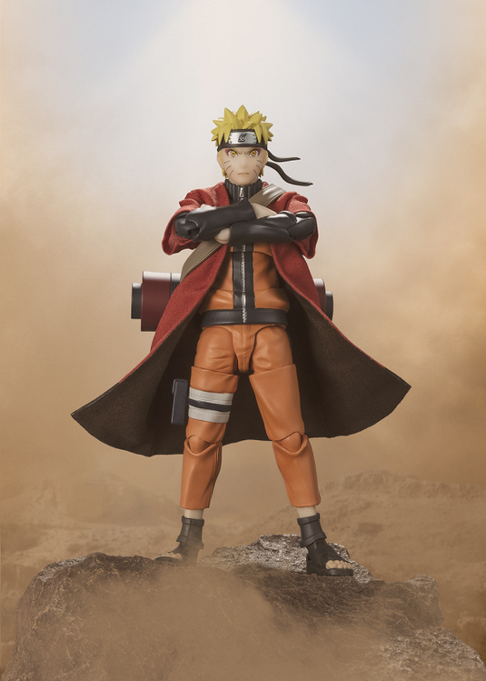 Bandai - S.H.Figuarts - Naruto Shippuden - Naruto Uzumaki (Savior Of Konoha) (Sage Mode) (Exclusive)