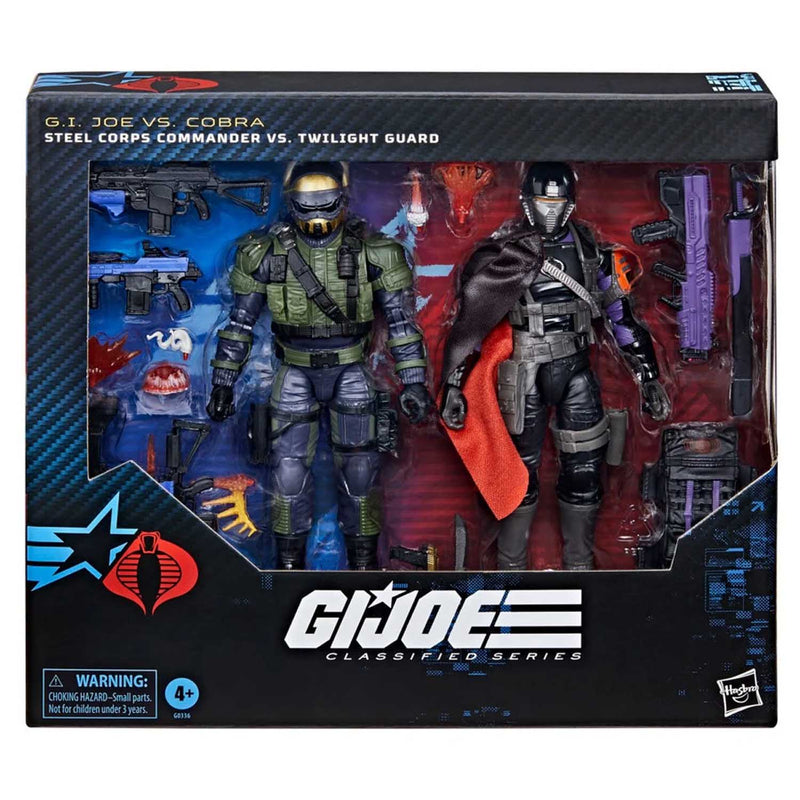 Load image into Gallery viewer, G.I. Joe Classified Series - Steel Corps Commander VS Twilight Guard Exclusive
