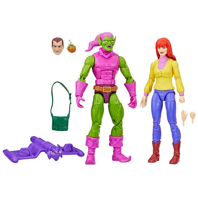 Load image into Gallery viewer, Marvel Legends - Spider-Man The Animated Series - Mary Jane Watson and Green Goblin
