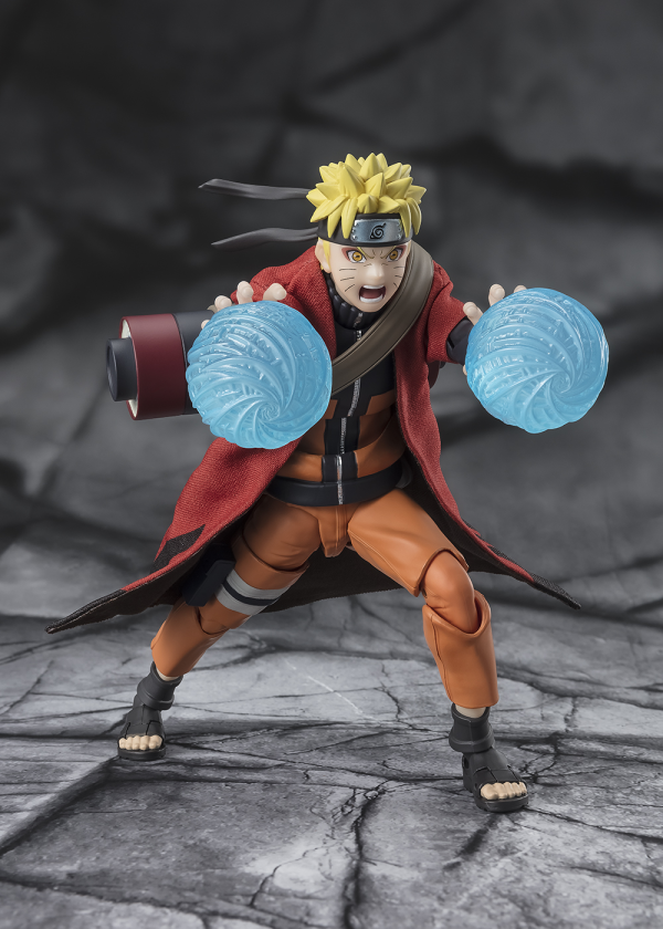 Load image into Gallery viewer, Bandai - S.H.Figuarts - Naruto Shippuden - Naruto Uzumaki (Savior Of Konoha) (Sage Mode) (Exclusive)
