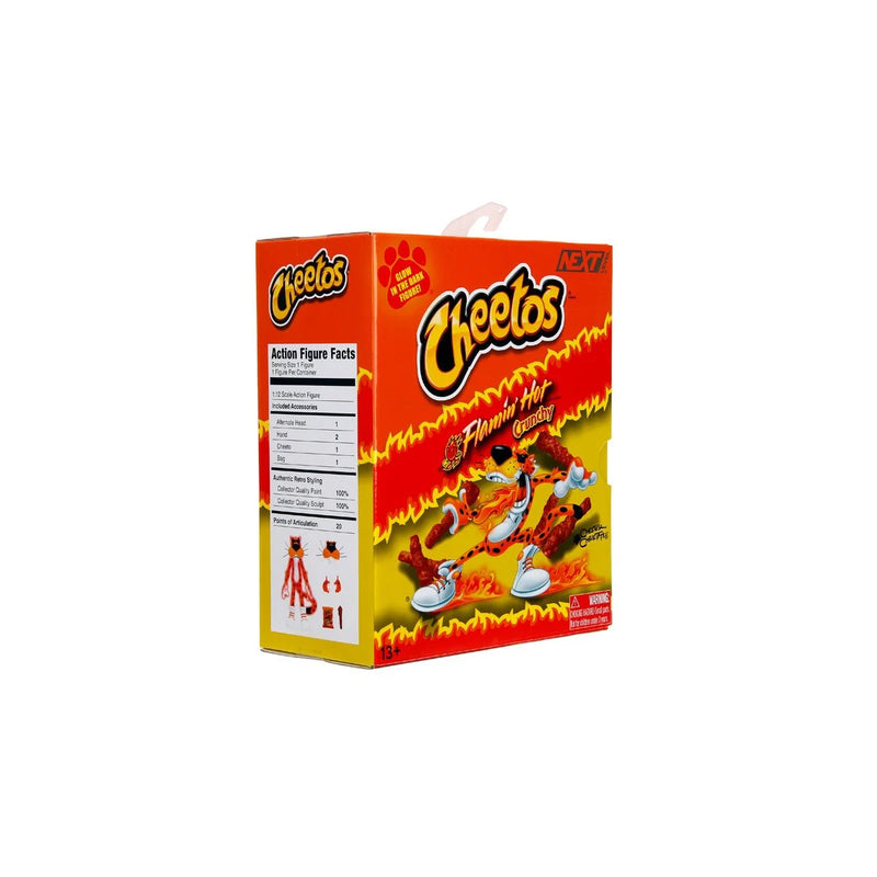 Load image into Gallery viewer, Jada Toys - Cheetos - Chester Cheetah (Flamin&#39; Hot Glow-in-theDark) 1/12 Scale
