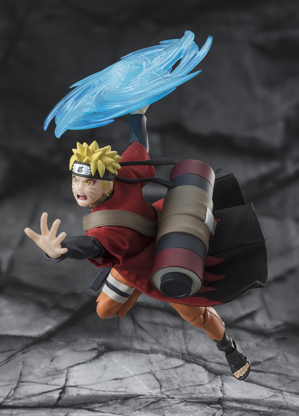 Load image into Gallery viewer, Bandai - S.H.Figuarts - Naruto Shippuden - Naruto Uzumaki (Savior Of Konoha) (Sage Mode) (Exclusive)
