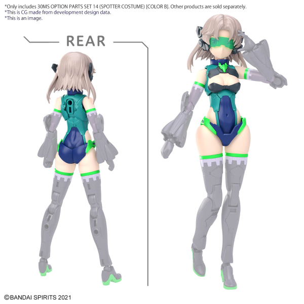 Load image into Gallery viewer, 30 Minutes Sisters - Option Parts Set 14 (Spotter Costume) (Color B)
