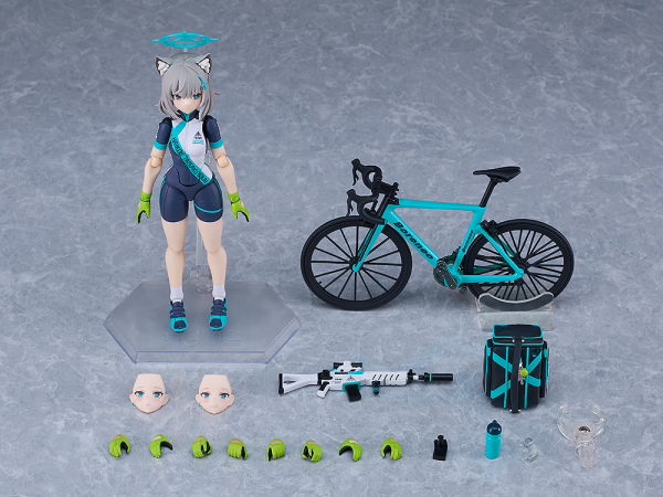 Load image into Gallery viewer, Max Factory - Blue Archive Figma: No.644 Shiroko Sunaookami (Cycling DX Edition)
