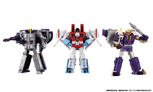 Transformers Dramatic Capture Series - Triple Takeover Set of 3