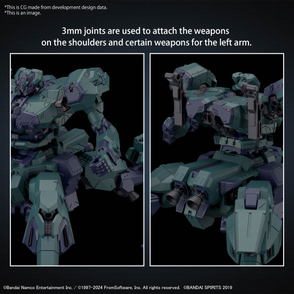 Load image into Gallery viewer, 30 Minutes Missions - Armored Core VI Fires of Rubicon - Balam Industries BD-011 Melander Liger Tail
