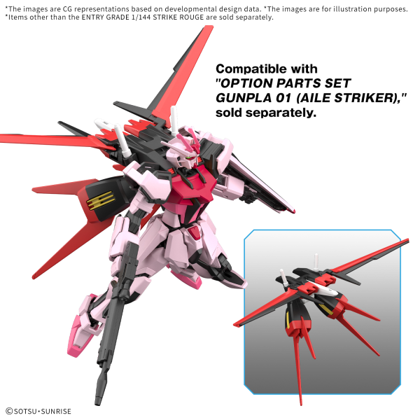 Load image into Gallery viewer, Bandai - Entry Grade - Strike Rouge 1/144
