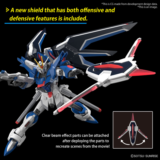 High Grade Gundam SEED Freedom 1/144 - Rising Freedom Gundam