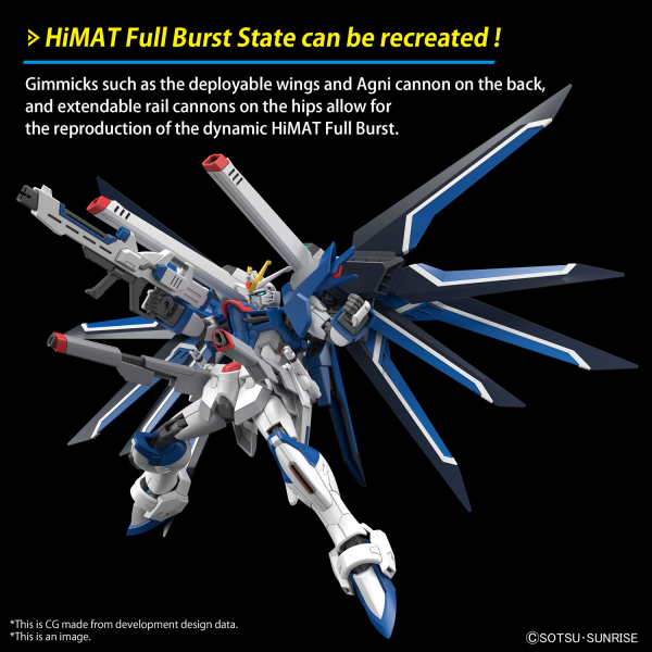 Load image into Gallery viewer, High Grade Gundam SEED Freedom 1/144 - Rising Freedom Gundam
