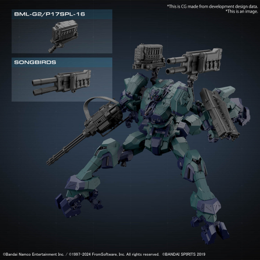 30 Minutes Missions - Armored Core VI Fires of Rubicon - Balam Industries BD-011 Melander Liger Tail