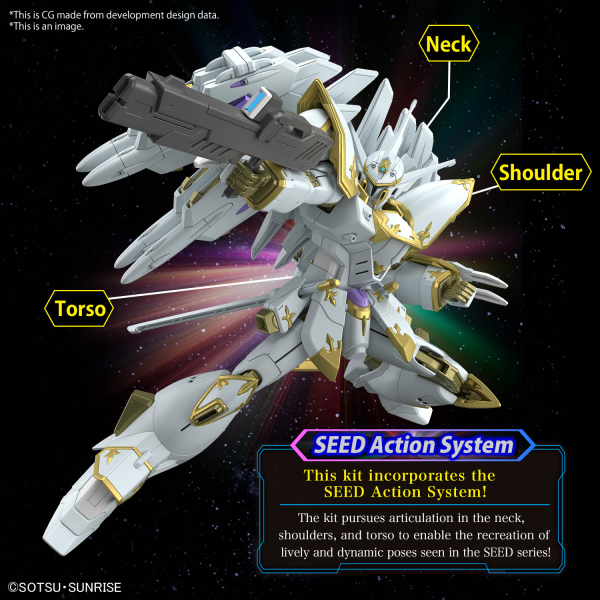 Load image into Gallery viewer, High Grade Gundam SEED Freedom 1/144 - Black Knight Squad Cal-re.A
