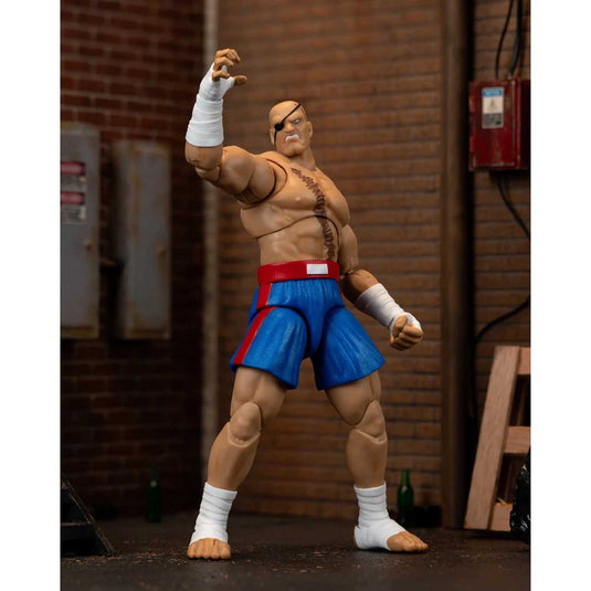 Jada Toys - Ultra Street Fighter II The Final Challengers - Sagat 1/12 Scale