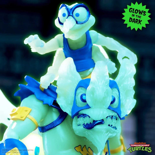 Super 7 - Teenage Mutant Ninja Turtles Ultimates: Wingnut & Screwloose (Glow)