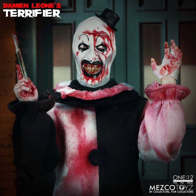 Load image into Gallery viewer, Mezco Toyz - One 12 Damien Leone&#39;s Terrifier - Art the Clown
