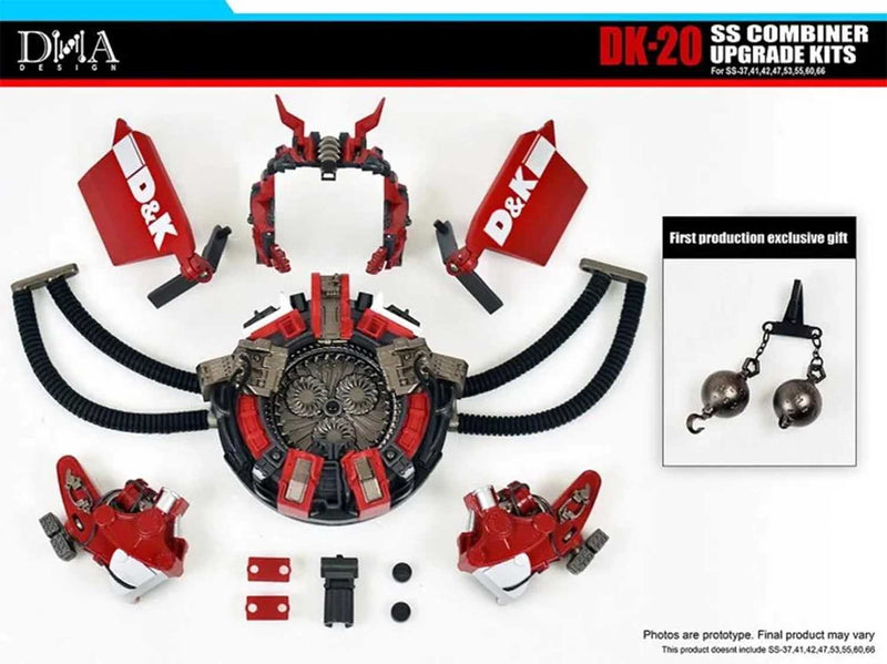 Load image into Gallery viewer, DNA Design - DK-20 Studio Series Combiner Devastator Upgrade Kit (Reissue)
