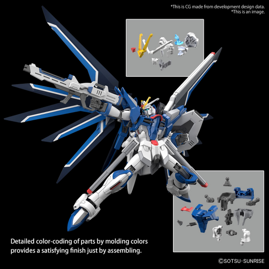 High Grade Gundam SEED Freedom 1/144 - Rising Freedom Gundam