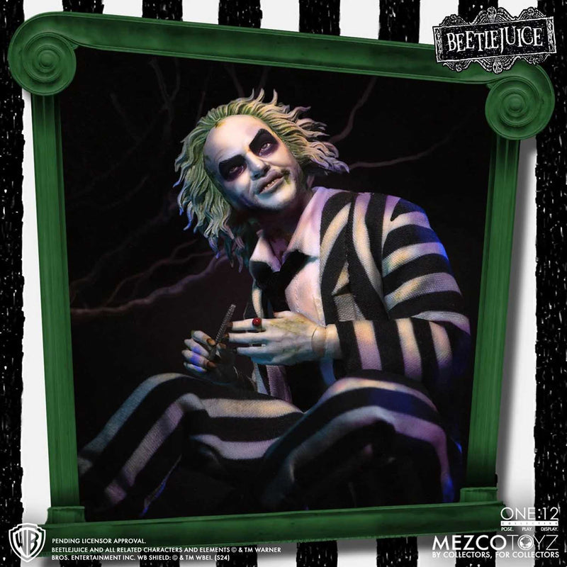 Load image into Gallery viewer, Mezco Toyz - One 12 Beetlejuice - Beetlejuice (Deluxe Edition)
