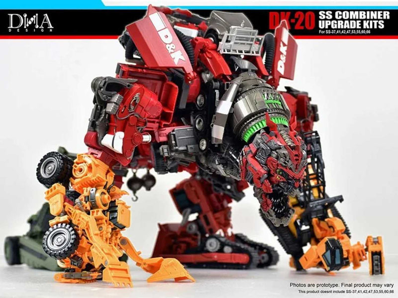 Load image into Gallery viewer, DNA Design - DK-20 Studio Series Combiner Devastator Upgrade Kit (Reissue)
