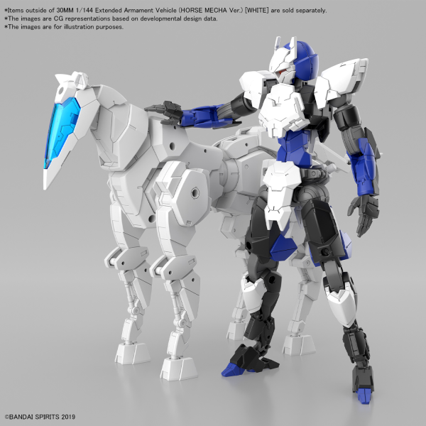 Load image into Gallery viewer, 30 Minutes Missions - Extended Armament Vehicle (Hose-Mecha Version) (White)
