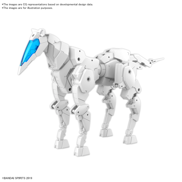 Load image into Gallery viewer, 30 Minutes Missions - Extended Armament Vehicle (Horse-Mecha Version) (White)
