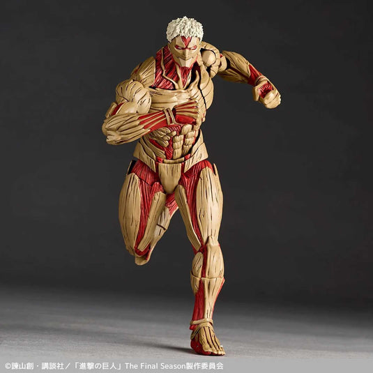 Kaiyodo - Amazing Yamaguchi - Revoltech Attack On Titan NR069 - Armored Titan (Reiner Braun)