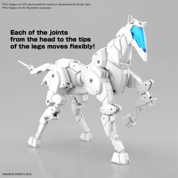 Load image into Gallery viewer, 30 Minutes Missions - Extended Armament Vehicle (Horse-Mecha Version) (White)
