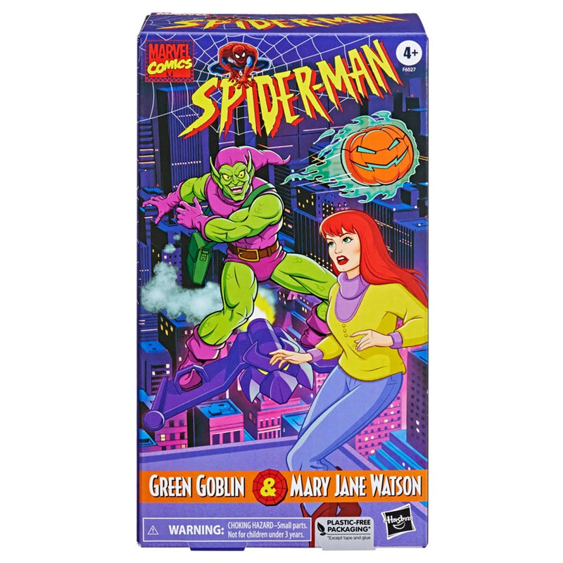 Load image into Gallery viewer, Marvel Legends - Spider-Man The Animated Series - Mary Jane Watson and Green Goblin
