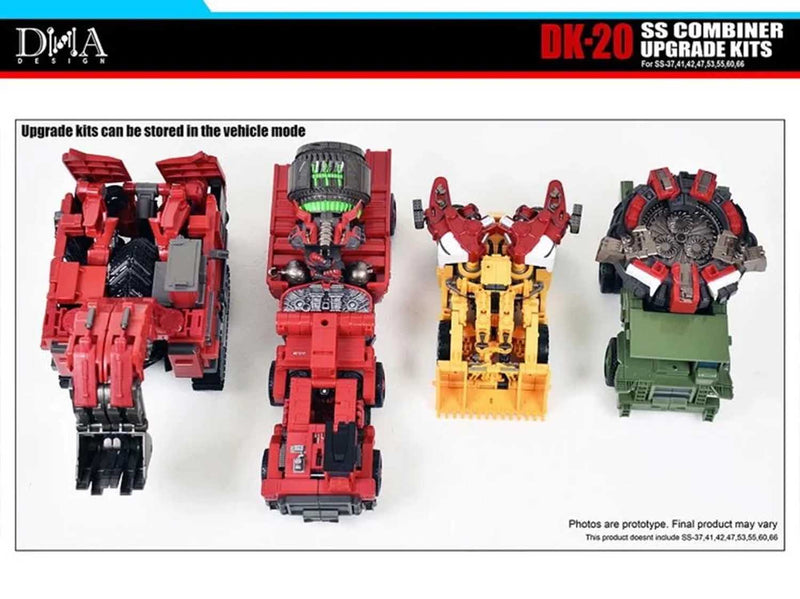 Load image into Gallery viewer, DNA Design - DK-20 Studio Series Combiner Devastator Upgrade Kit (Reissue)
