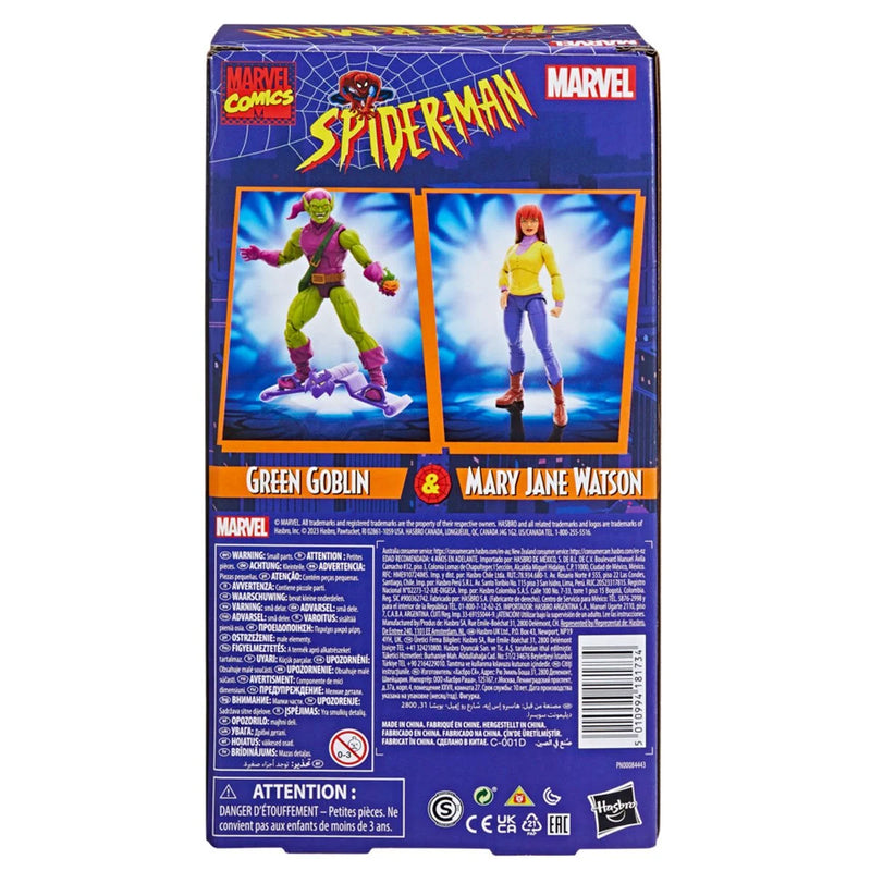 Load image into Gallery viewer, Marvel Legends - Spider-Man The Animated Series - Mary Jane Watson and Green Goblin
