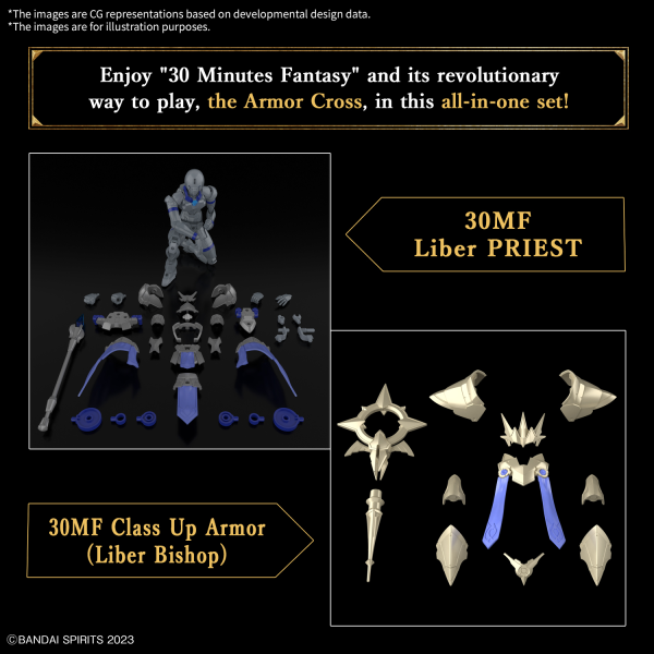 Load image into Gallery viewer, 30 Minutes Fantasy - Class Up Armor (Liber Bishop)
