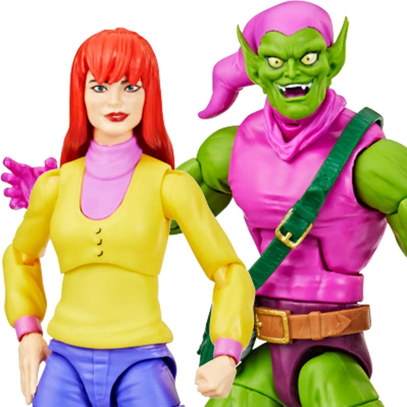 Load image into Gallery viewer, Marvel Legends - Spider-Man The Animated Series - Mary Jane Watson and Green Goblin
