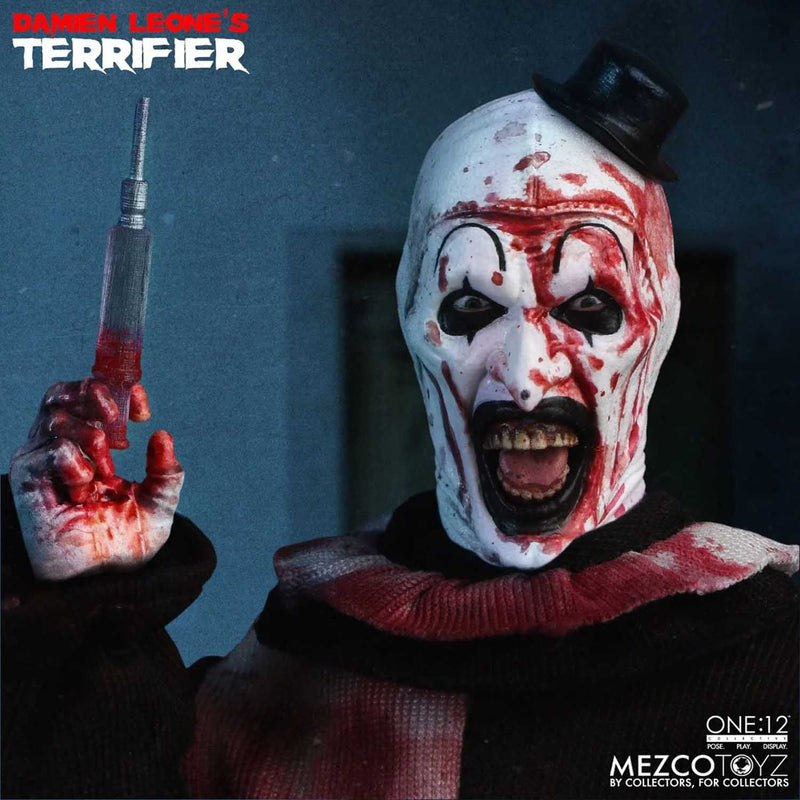 Load image into Gallery viewer, Mezco Toyz - One 12 Damien Leone&#39;s Terrifier - Art the Clown
