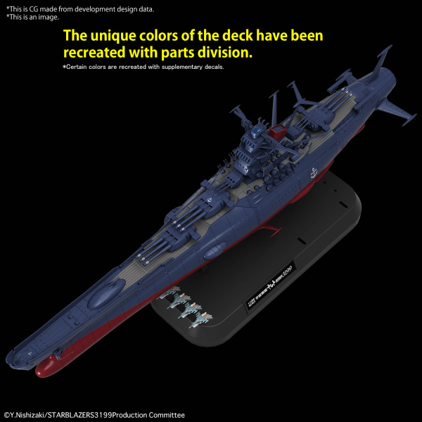 Load image into Gallery viewer, Bandai - Star Blazers - Space Battleship Yamato 3199 1/1000 Scale Model Kit
