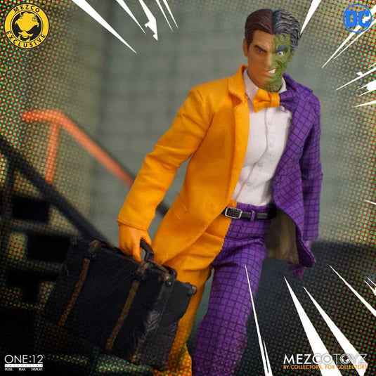 Mezco Toyz - One 12 DC Comics - Batman VS Two-Face (Golden Age Edition) Box Set (Mezco Exclusive)