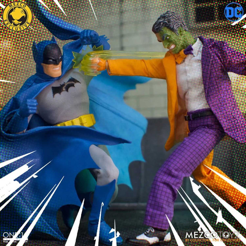 Load image into Gallery viewer, Mezco Toyz - One 12 DC Comics - Batman VS Two-Face (Golden Age Edition) Box Set (Mezco Exclusive)
